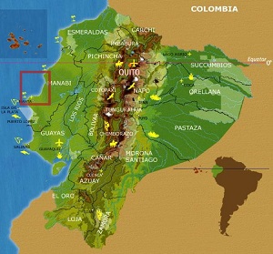 ecuador real estate map